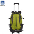 The new waterproof nylon school trolley backpack for travel